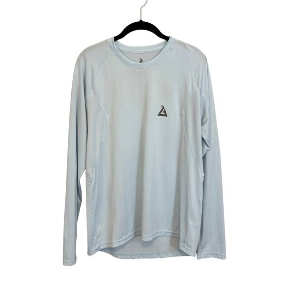 Rig & Water Other - Rig & Water Performance T-Shirt Mens L Blue Fishing Beach Long Sleeve Outdoor